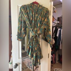 Free people lounger set. Pants and robe